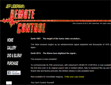 Tablet Screenshot of jeffliebermandirector.com